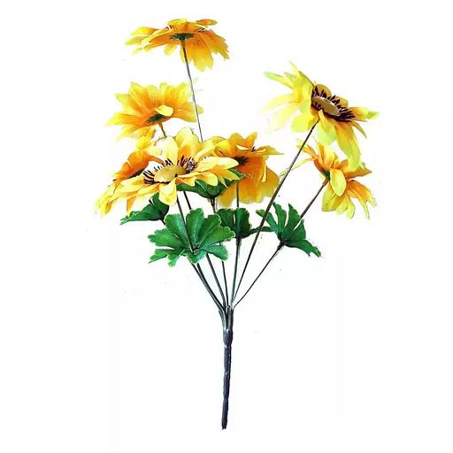 Декоративное растение букет гацании 7 голов 34см 390-390 фото 1