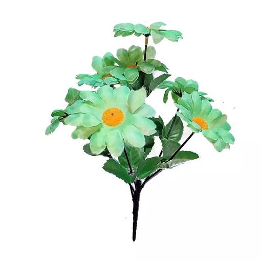 Букет ромашек 7 голов с мягк. серединой 31см фото 2