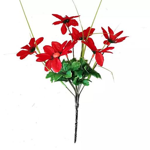 Букет с георгинами 8 голов 32см 356-316 фото 2