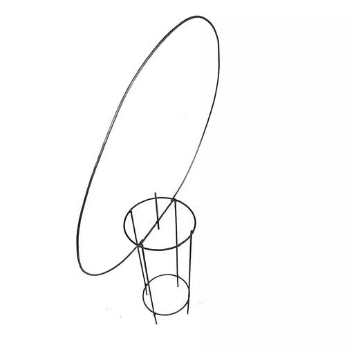 Каркас для корзины s0325v 84см фото 1