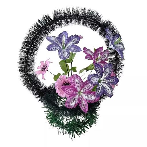 Рит-ная корзина Алуша (герберы,лилии) ф269-р50-н312-г535-г599 57см фото 1