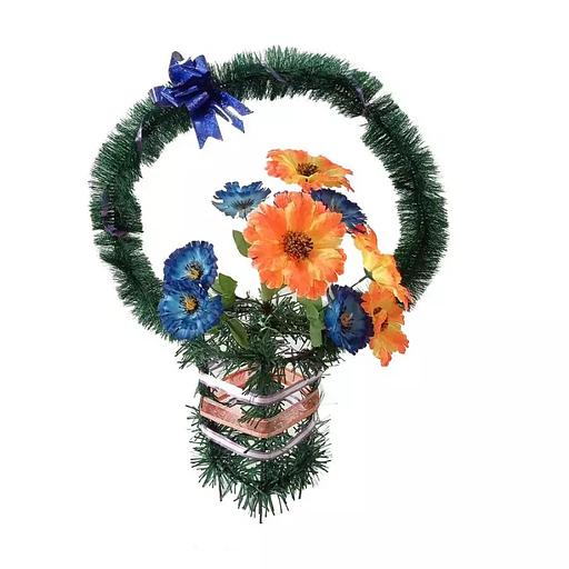 Рит-ная корзина Рожэр (маки) ф268-р50-Бнт-Лнт-н312-г29-г408 75см фото 2