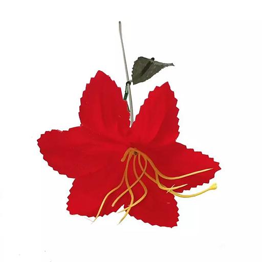 Искусственный бархатный колокольчик 32см 001-614 фото 2