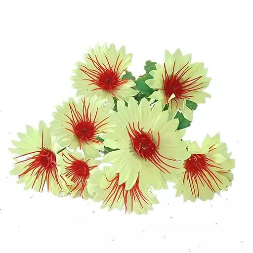 Букет с ромашками на 8 голов 32см 385-9021 фото 2