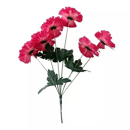 Букет с васильками 6 голов 42см 365-408 фото 2