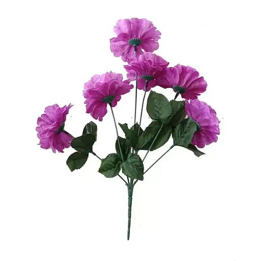 Букет с васильками 6 голов 34см 086-658 фото 2