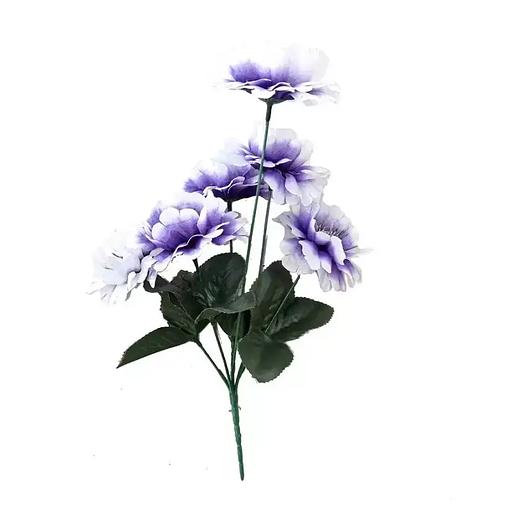 Букет с васильками 6 голов 34см 086-658 фото 3