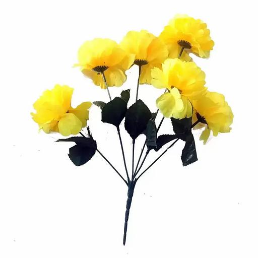 Букет с гвоздиками 6 голов 34см 086-657 фото 3