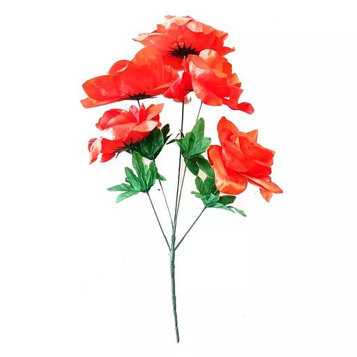 Букет с розами на 5 голов 57см 379-348 фото 2