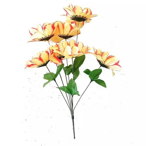 Букет с георгинами 7 голов 44см 350-636 фото 1