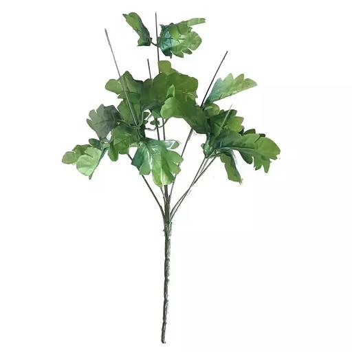 Подбукетник 7 голов и 7 листов три-семёрки и 4 велюшки 57см 160-043/096 фото 1