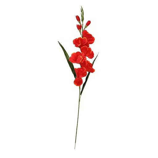 Интерьерная ветка гладиолуса 77см фото 3