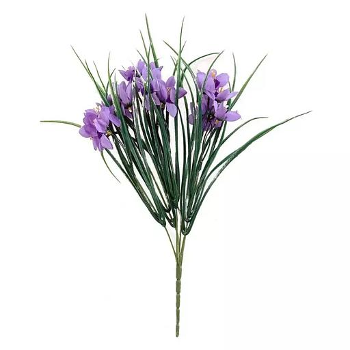 Букет 9 веток с 18 головками нарцисса 45см фото 3