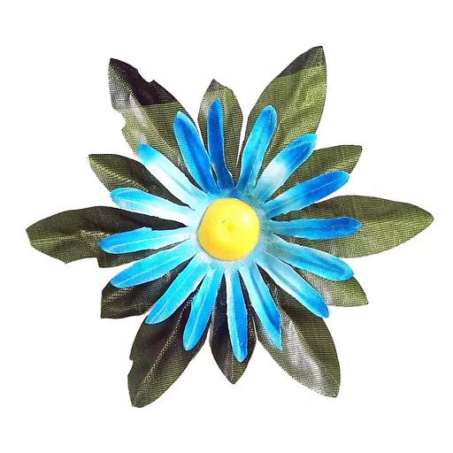 Головка ромашки Маграшка с листом 2сл 14см 1584-л068-188-176 1/28 фото 1