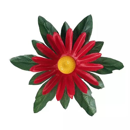 Головка ромашки Маграшка с листом 2сл 14см 1584-л068-188-176 1/28 фото 2