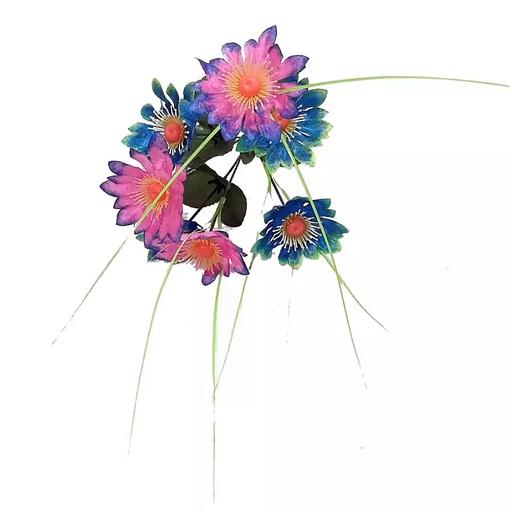 Букет с герберами 7 голов 30см 343-631 фото 3