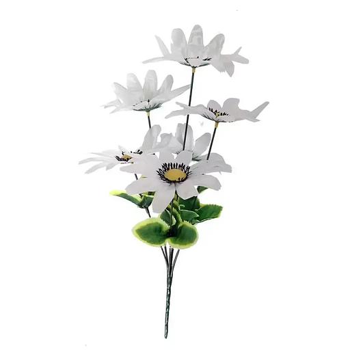 Букет с ромашками 6 голов 38см 331-678 фото 2