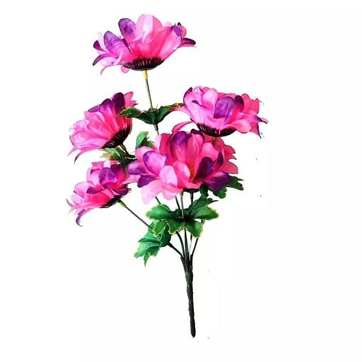 Букет с георгинами на 6 голов 32см 394-568 фото 2