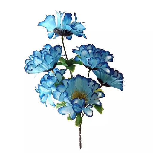 Букет с георгинами на 6 голов 32см 394-568 фото 3