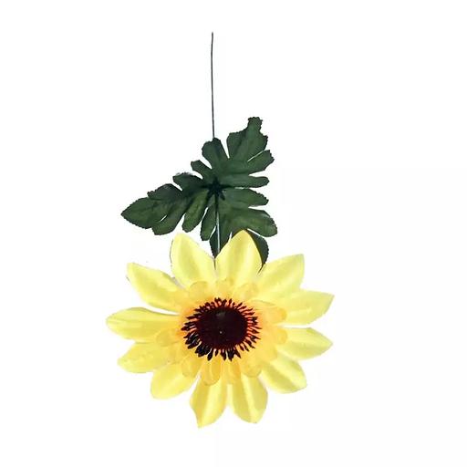 Искусственный подсолнух на ножке 42см 316-037 фото 2