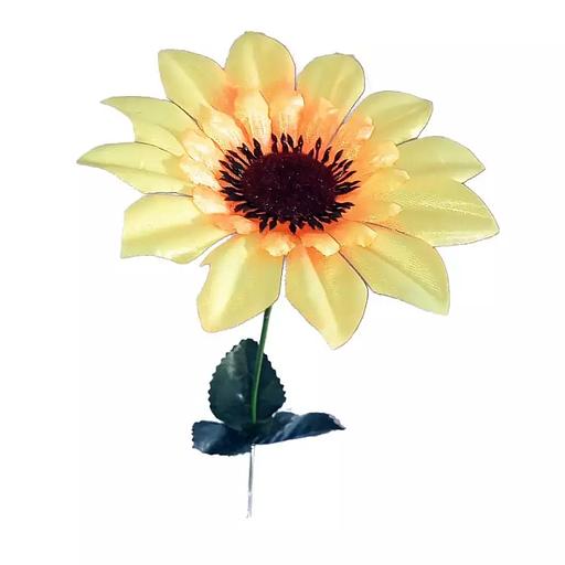 Искусственный подсолнух 25см 061-037 фото 2