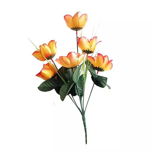 Букет крокусов 6 голов 34см 012-466 фото 1