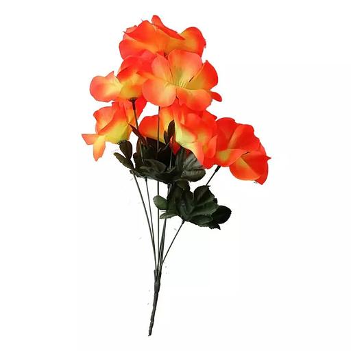 Букет с георгинами 7 голов 42см 386-435 фото 5