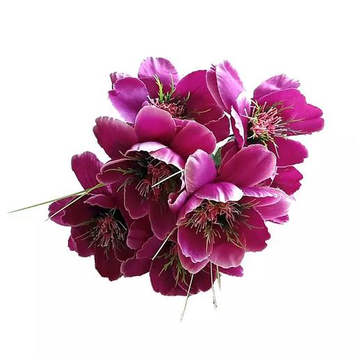 Букет кувшинок на 7 голов 34см 002-553 фото 1