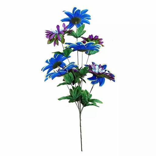 Букет с георгинами 9 голов (4+5) 73см 372-405+555 фото 1