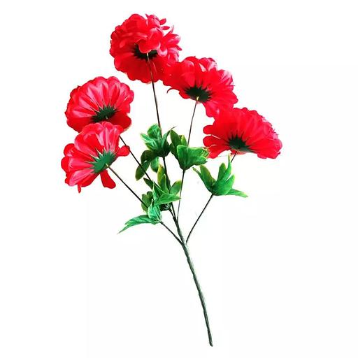 Декоративное растение с шафранами 5 голов 57см 379-494 фото 1