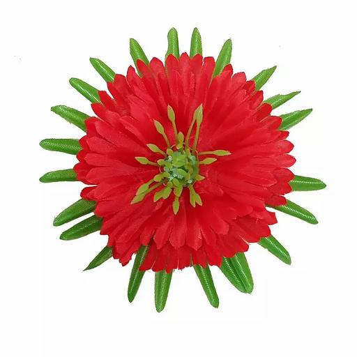 Головка астры Пулюр с листом 3сл 16см 375-л067-187-186Ч 1/35 фото 1