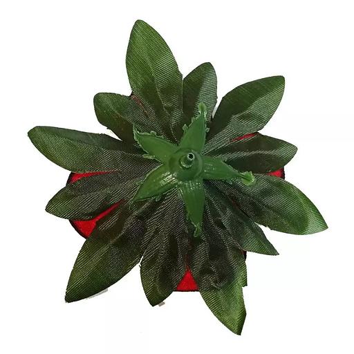 Головка розы Доброта барх. с листом 4сл 14см 1-2 440АБ-(425АБ)-л071-191-173-172 1/30 фото 1