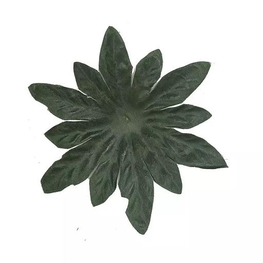 Лист не собран 12-конечн. рельеф тёмный LV-012 18см (765 шт/кг) фото 1