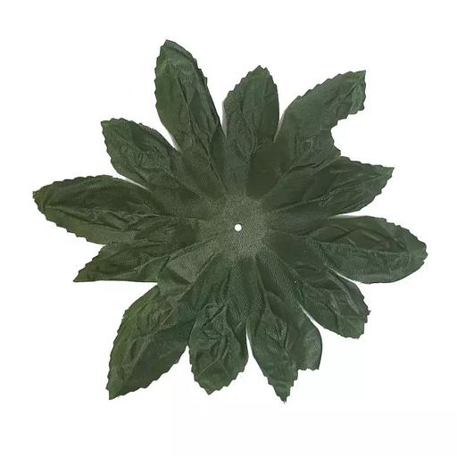 Лист не собран 12-конечн. рельеф тёмный LV-013 22см (494 шт/кг) фото 1