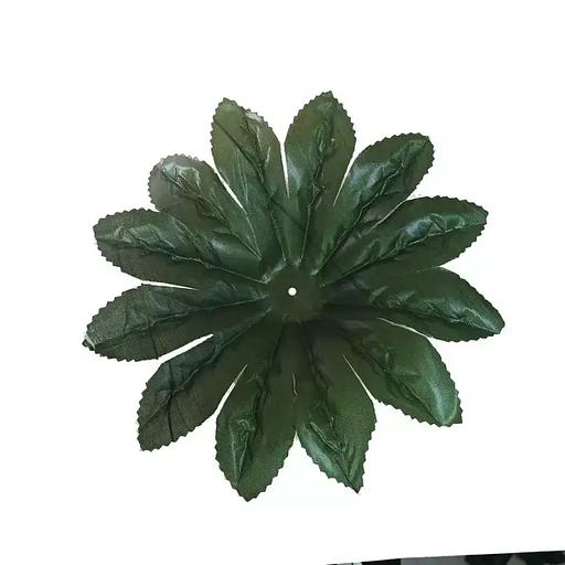 Лист не собран 12-конечн. рельеф тёмный LV-010 27см (283 шт/кг) фото 1