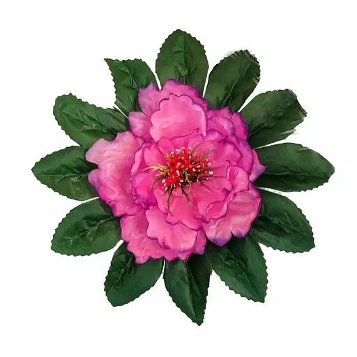 Головка пиона Мидэйл 4сл с листом 26см 384БВГ-л086-201-189-170-177С 1/14 фото 1