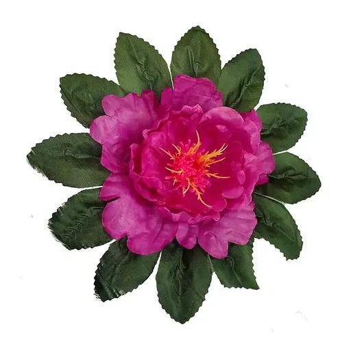 Головка пиона Мидэйл 4сл с листом 26см 384БВГ-л086-201-189-170-177С 1/14 фото 2