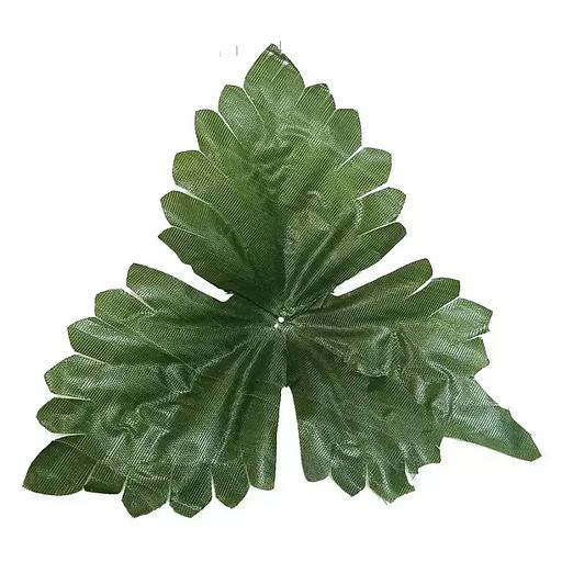 Лист не собран тройной 5 волн тёмный LV-015 16см (850 шт/кг) фото 1