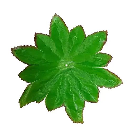 Лист не собран 12-конечн. рельеф Светл+кант LV-024 22,5см (474 шт/кг) фото 1