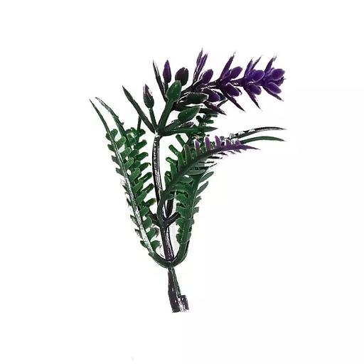 Добавка на ветку сквозняк зелёная с фиолетовым 8см 786шт/кг фото 3