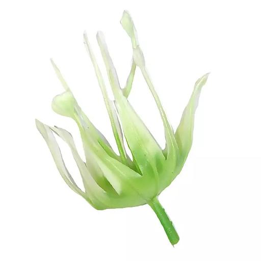 Добавка тычинка королевская бело-салатовая с ножкой 7см 645шт/кг фото 3