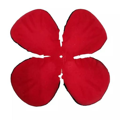 Заг-ка для розы бархатной YZ-52 с кантом 1-ый слой 9-10,5см 1171шт/кг фото 2