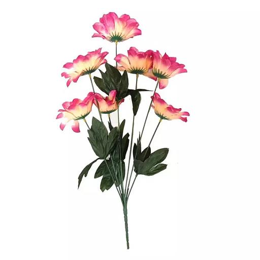 Букет с георгинами 7 голов 42см 386-275 фото 1