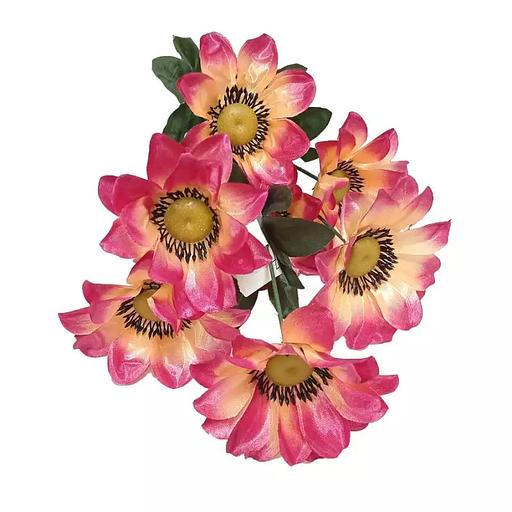 Букет с георгинами 7 голов 42см 386-275 фото 2