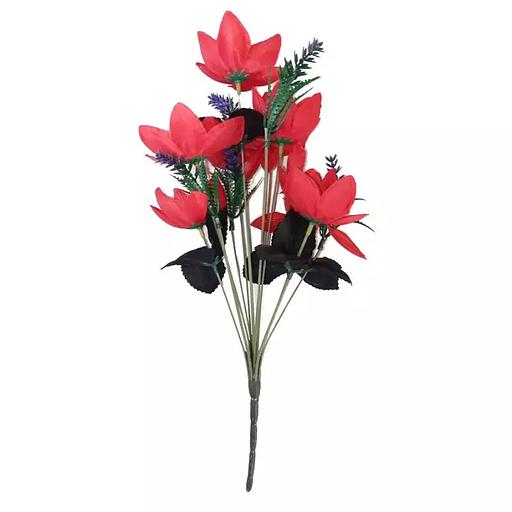 Букет георгинов 7 голов с фиолет. доб. 34см 434-315 фото 1