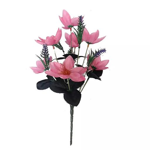 Букет георгинов 7 голов с фиолет. доб. 34см 434-315 фото 4