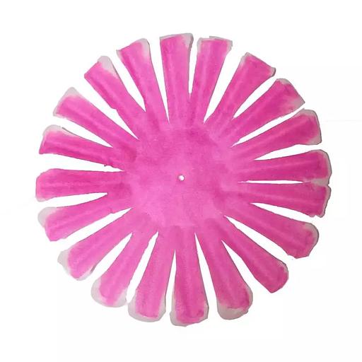 Заг-ка для шафрана YZ-38 розового с бел.кантом 1 слой 16см 799шт/кг фото 1