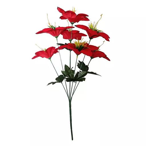 Букет барх. клематисов 7 голов 49см 440-707 фото 2