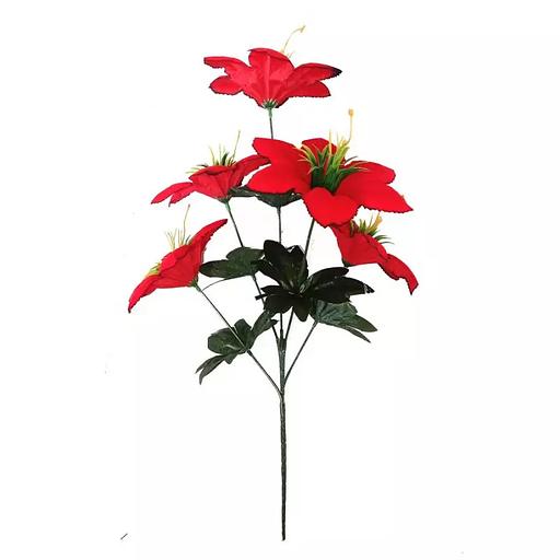 Букет барх. клематисы 5 голов 47см 431-707 фото 1