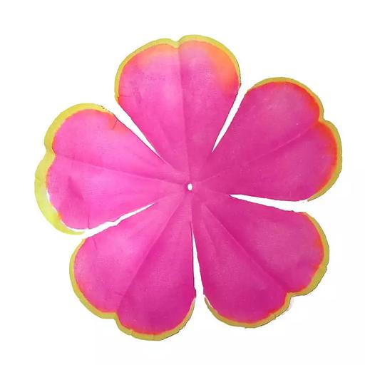 Заг-ка для пиона YZ-74 розового с жёлт.кантом 2-ой сл. 5-кон. 12,7см 1119шт/кг фото 2